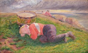 Luonnos rumpalipojan unelmalle (katso 22623)